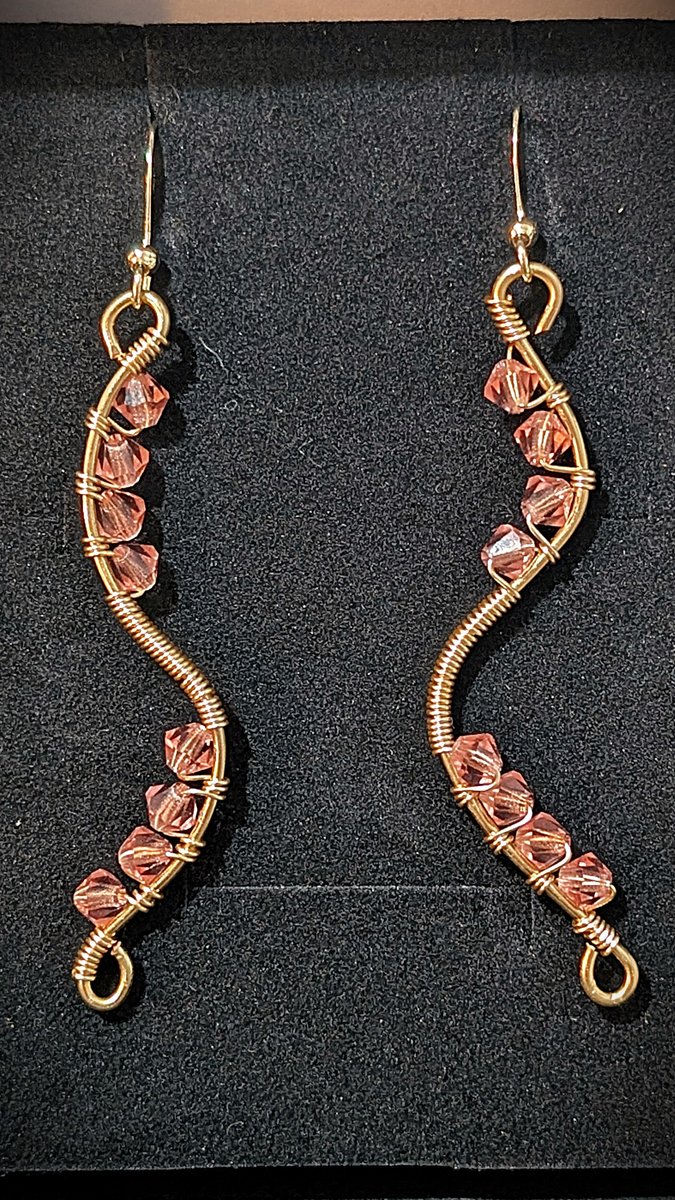 earrings - Valentines Curves Earrings by Loutan Beauty