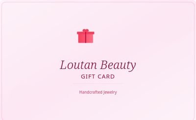gift-card - Gift Card: Loutan Beauty by Loutan Beauty